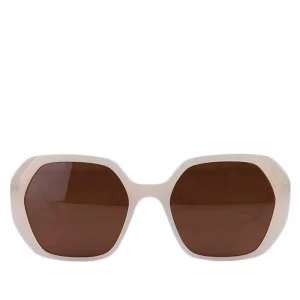 عینک آفتابی زنانه ووگ فریم کرم چند ضلعی استیت S 8591/2