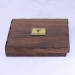 جعبه ست کیف جاکارتی و جاکلیدی چرم چرمسال کد 020