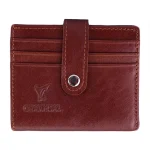 ست کیف جاکارتی و جاکلیدی چرم چرمسال کد 020 قهوه ای روشن