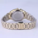 بند ساعت مچی الگانس زنانه فلزی طلایی صفحه سبز ER 2208/12