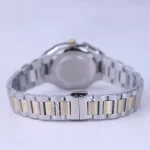 بند ساعت مچی الگانس زنانه فلزی نقره ای طلایی ER 2208/8