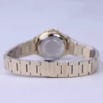 بند ساعت مچی الگانس زنانه فلزی قاب چندضلعی صفحه آبی ER 2226/7