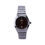 ساعت مچی الگانس زنانه فلزی قاب گرد دودی ER 2227/2