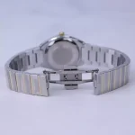 قفل ساعت مچی الگانس زنانه فلزی قاب طلایی صفحه طوسی ER 2227/6
