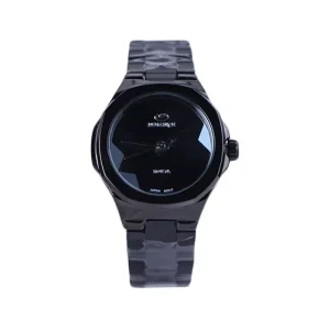 ساعت مچی عقربه ای الگانس زنانه فلزی تمام مشکی ER 2211/4