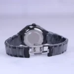 قفل ساعت مچی عقربه ای الگانس زنانه فلزی تمام مشکی ER 2211/4