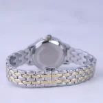 بند ساعت مچی الگانس زنانه فلزی صفحه مشکی طرح مار ER 2204/11