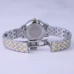 قفل ساعت مچی الگانس زنانه فلزی نقره ای طلایی طرح مار ER 2204/5
