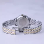 قفل ساعت مچی الگانس زنانه فلزی صفحه سبز طرح مار ER 2204/6