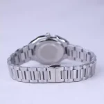 بند ساعت مچی الگانس زنانه فلزی نقره ای صفحه سبز ER 2208/4