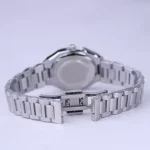 قفل ساعت مچی الگانس زنانه فلزی نقره ای صفحه سبز ER 2208/4