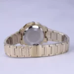 بند ساعت مچی الگانس زنانه فلزی طلایی قاب چندضلعی ER 2152/1
