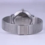 بند ساعت مچی عقربه ای لاکسمی زنانه فلزی نقره ای L 8121/1