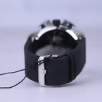 قفل ساعت مچی لاکسمی مردانه رابر مشکی کرنوگراف 8129/2