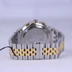 بند ساعت مچی لاکسمی مردانه فلزی نقره ای طلایی کرنوگراف G 8545/4