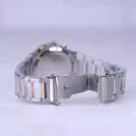 قفل ساعت مچی زنانه لاکسمی فلزی نقره ای رزگلد کرنوگراف L 8125/5