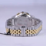 بند ساعت مچی لاکسمی کرنوگراف زنانه فلزی نقره ای طلایی L 8545/4