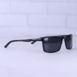 عدسی عینک آفتابی مردانه پلیس فریم آلومینیوم مشکی 8800/1