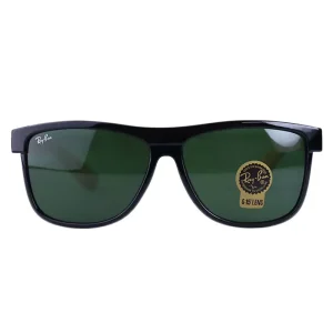 عینک آفتابی ری بن فریم مشکی دسته چوبی RB 8302/2