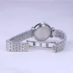 قفل ساعت مچی سولیدا زنانه فلزی نقره ای قاب نگین دار 5123/1