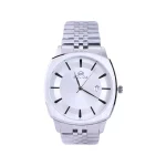 ساعت مچی سولیدا مردانه فلزی قاب مربع نقره ای G 6113/1