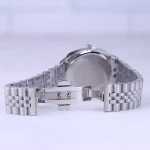 قفل ساعت مچی سولیدا مردانه فلزی قاب مربع نقره ای G 6113/1