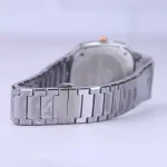 بند ساعت مچی سولیدا مردانه فلزی قاب مربع نقره ای G 6123/10