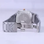 قفل ساعت مچی سولیدا مردانه فلزی قاب مربع نقره ای G 6123/10