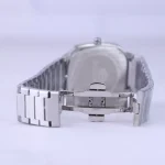 قفل ساعت مچی سولیدا مردانه فلزی صفحه مربع مشکی G 6123/4