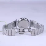 قفل ساعت مچی سولیدا زنانه فلزی نقره ای صفحه سفید L 2128/1