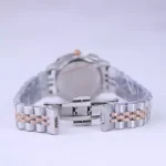 قفل ساعت مچی سولیدا زنانه فلزی قاب مربع نقره ای رزگلد L 6113/11