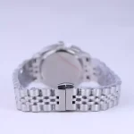 بند ساعت مچی سولیدا زنانه فلزی قاب مربع صفحه مشکی L 6113/4