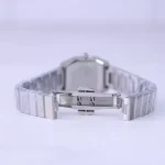 قفل ساعت مچی سولیدا زنانه فلزی صفحه چندضلعی سبز L 6122/5