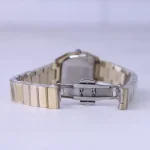 قفل ساعت مچی سولیدا زنانه فلزی قاب چندضلعی طلایی L 6122/9
