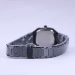 بند ساعت مچی سولیدا زنانه فلزی قاب مربع مشکی L 6123/11