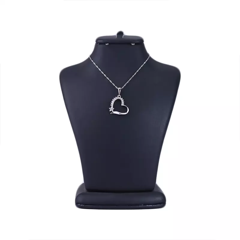 گردنبند استیل مجلسی زنانه آویز قلب گردنبند استیل مجلسی زنانه آویز قلب
