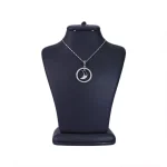 گردنبند استیل زنانه شیک با آویز ماه