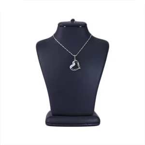 گردنبند استیل ژوپینگ زنانه آویز قلب