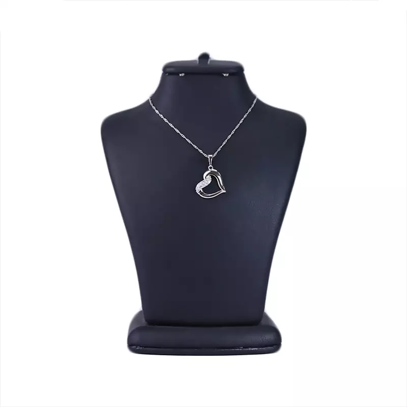 گردنبند استیل ژوپینگ زنانه آویز قلب گردنبند استیل ژوپینگ زنانه آویز قلب