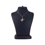 گردنبند استیل زنانه الماس کهکشان