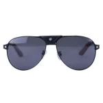 عینک آفتابی مردانه کارتیر خلبانی دسته چوبی CA 130b/1