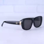 عدسی عینک آفتابی زنانه شنل فریم مستطیل مشکی CH3479/2