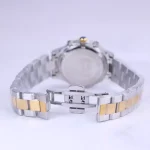 قفل ساعت عقربه ای الگانس زنانه فلزی نقره ای طلایی L 9766/17