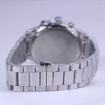 بند ساعت مچی الگانس مردانه فلزی نقره ای صفحه سبز G 9766/7