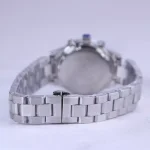 بند ساعت مچی الگانس زنانه فلزی نقره ای صفحه سبز L 9766/8