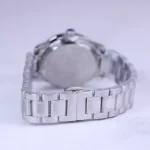 بند ساعت مچی الگانس زنانه فلزی نقره ای صفحه تیفانی L 2388/2