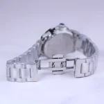 قفل ساعت مچی الگانس زنانه فلزی نقره ای صفحه تیفانی L 2388/2