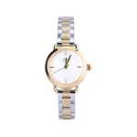 ساعت مچی عقربه ای الگانس زنانه فلزی نقره ای طلایی 8021/2