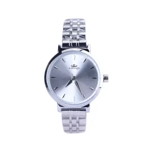 ساعت مچی عقربه ای الگانس زنانه فلزی تمام نقره ای 8022/2