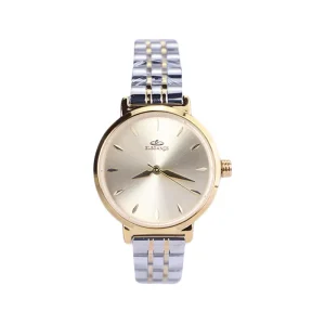 ساعت مچی عقربه ای الگانس زنانه فلزی صفحه طلایی 8022/5